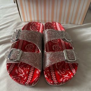 Beautiful Rhinestone Sandals